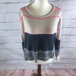 Anthropologie Moth Striped Knit Top